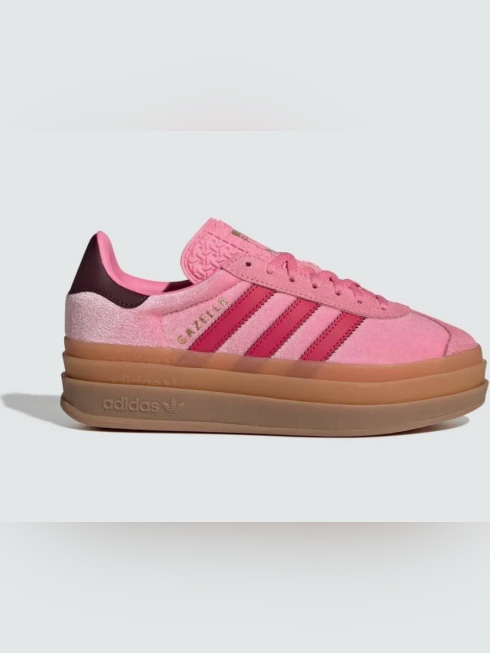 adidas Gazelle Bold
Bliss Pink Ruby Red